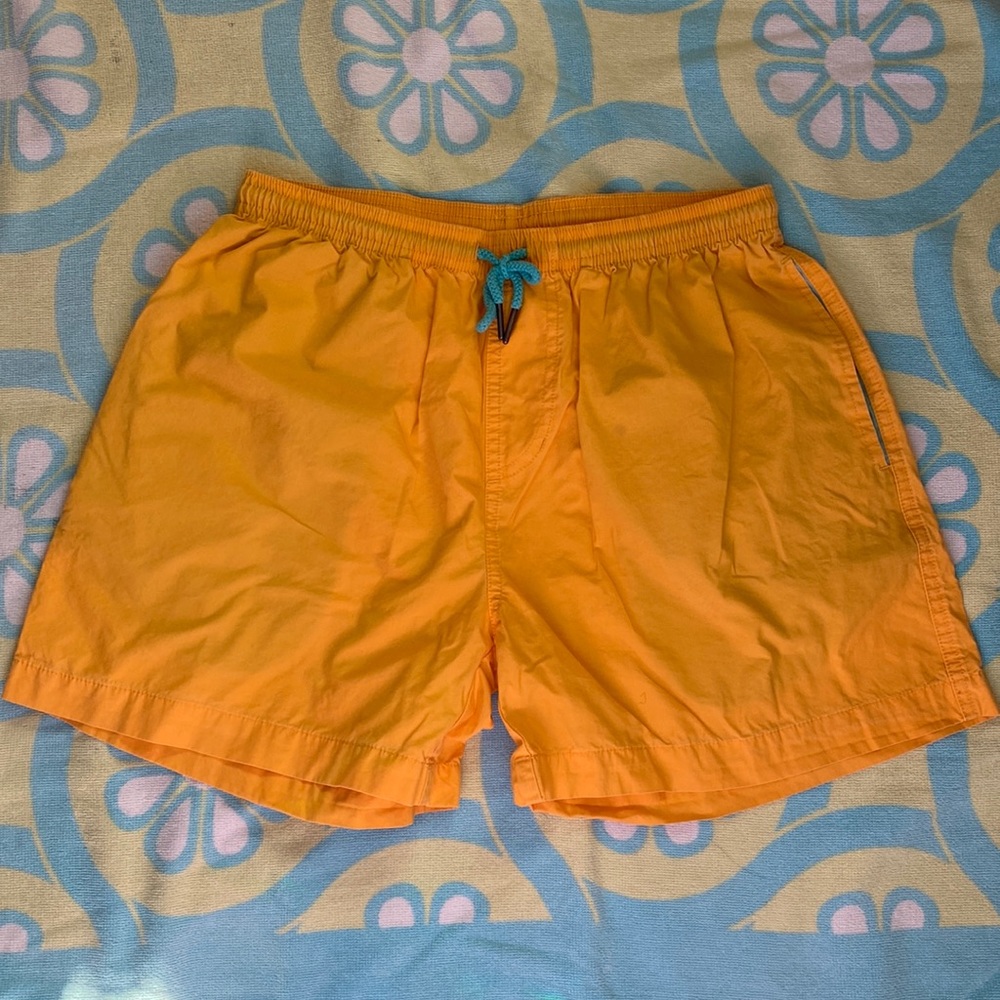 Gold chubbies swimsuit shorts